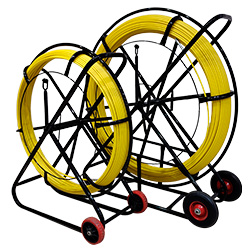 Sonda Pasacable PRFV Ø 11mm X 100, 200, 300 mts c/ carro contenedor